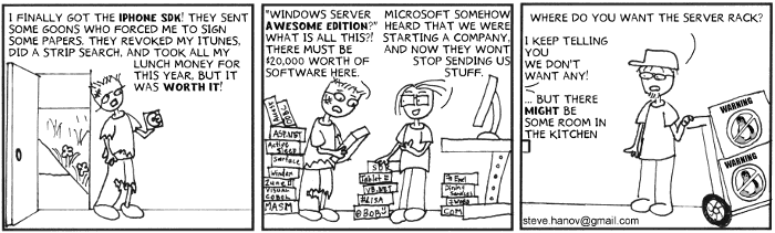 Microsoft's generosity knows no end for a year (comic)