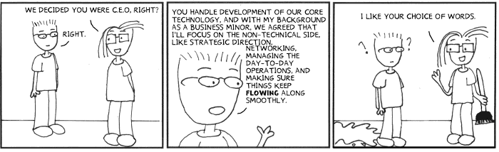 It's a dirty job... (comic)