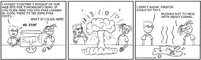 Blame the extensions (comic)